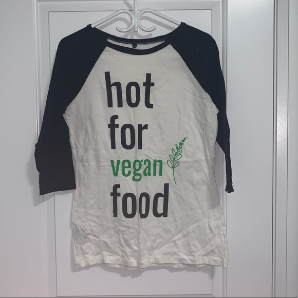 Hot for Food vegan tee - Picture 2 of 3